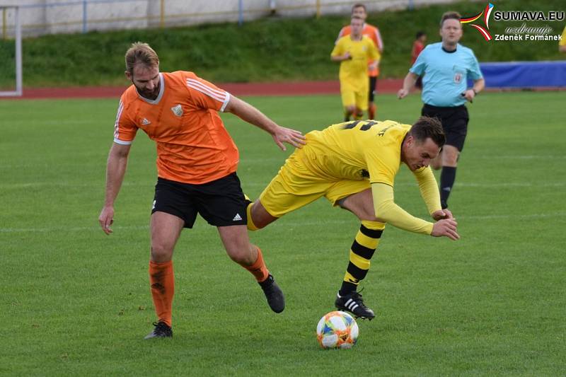 Fotbalová I.A třída: Vimperk - Lhenice 1:1.