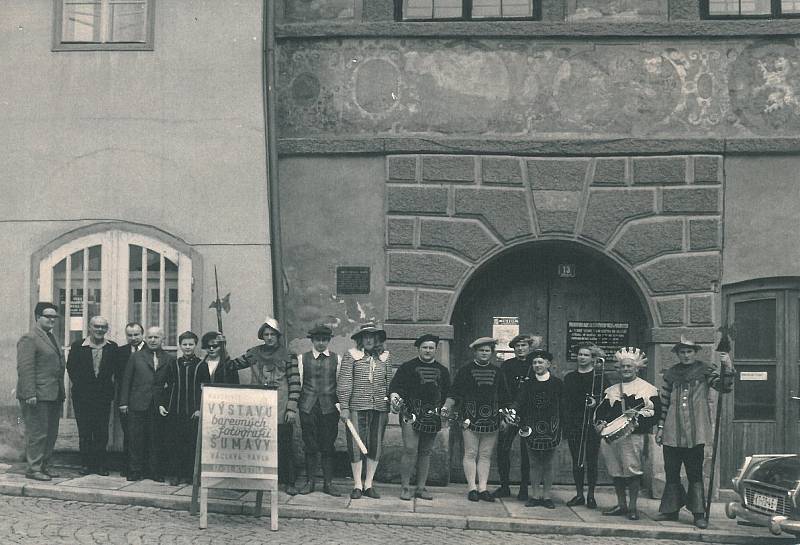 Prachatice, Slavnosti Zlaté stezky z roku 1969.