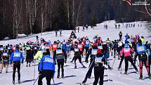 Šumava o víkendu žila dalším ročníkem Šumavského skimaratonu.