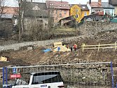 Rekonstrukce Pivovarských teras ve Vimperku.