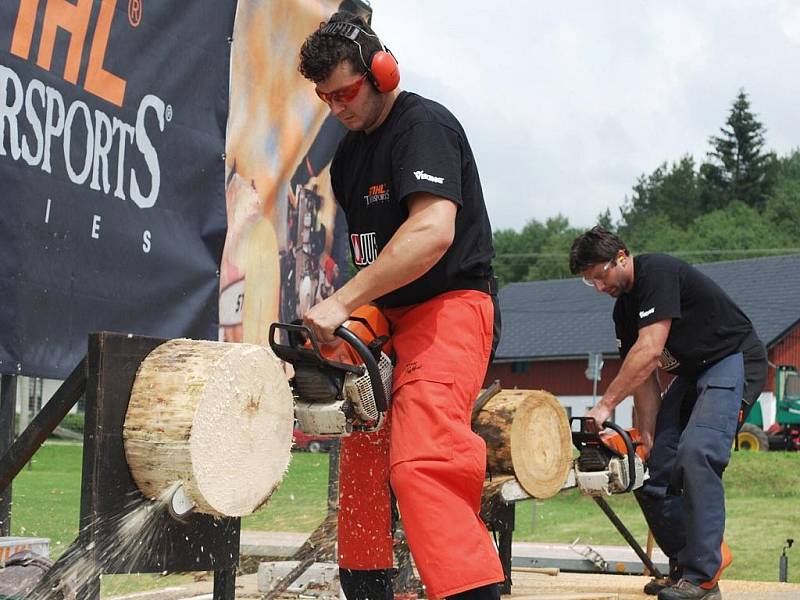 Na Borových Ladách se sešli zástupci obcí, které mají v názvu jméno Borová. Šestice týmů sice mělo na programu hned několik soutěží, nešlo o vítězství, ale o společenství.