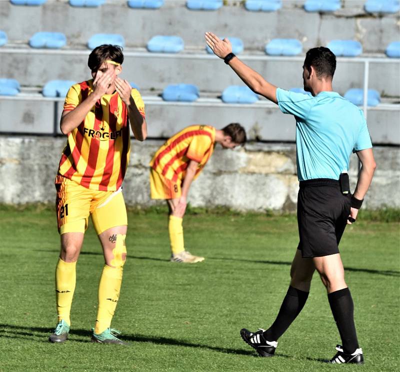 Fotbalový krajský přebor: Strakonice - Lažiště 0:0.