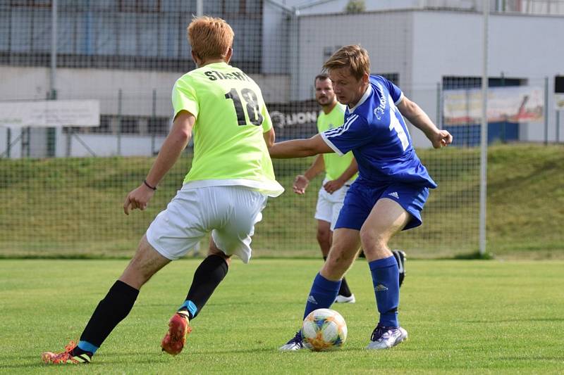 Přípravný fotbal: Šumavan Vimperk - Sokol Stachy 5:0 (4:0).