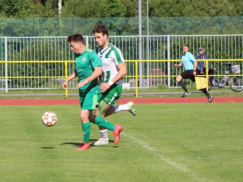 Fotbalový KP: Tatran Prachatice - Slavoj Český Krumlov 1:1 (0:1).