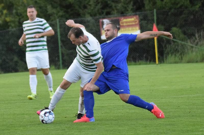 Fotbalová I.B třída: Vacov - Husinec 3:2.