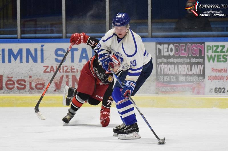 Dohrávka KL hokejistů: HC Vimperk - Pelhřimov 2:5.