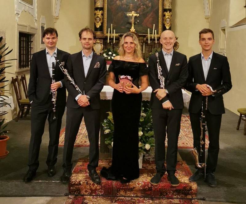 Benefiční koncert klarinetistů z Prachatic podpoří prachatický Hospic a Domov Matky Vojtěchy.