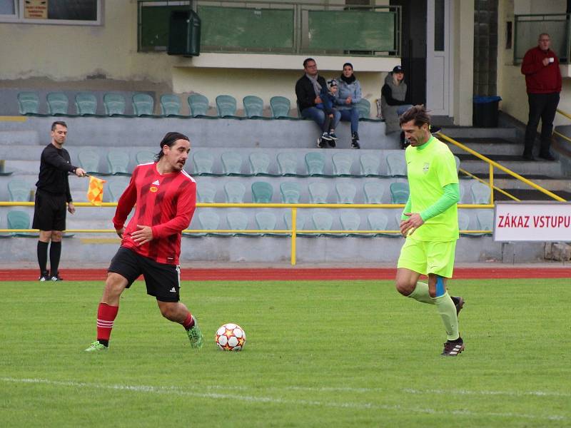 Fotbalový KP: Prachatice - Osek 2:2 (1:2).