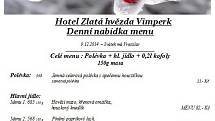 Denní nabídka - Hotel Zlatá hvězda Vimperk