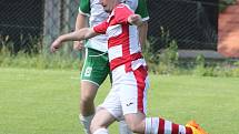 Fotbalová I.B třída: Lhenice - Střelské Hoštice 3:0 (2:0). Foto: Jan Klein