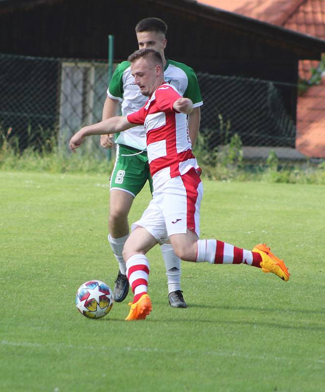 Fotbalová I.B třída: Lhenice - Střelské Hoštice 3:0 (2:0). Foto: Jan Klein