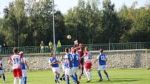 Fotbalový kraj: Lažiště - Třeboň 1:1.