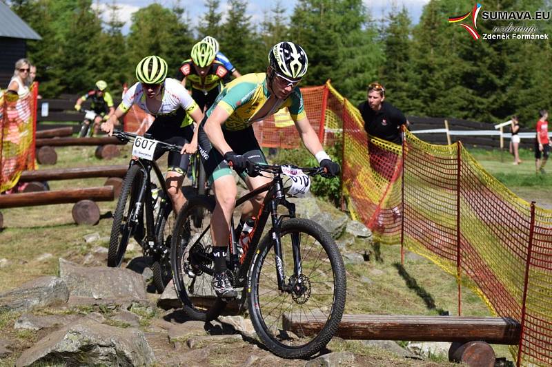 Zadov hostil další díl Českého poháru cross country horských kol.