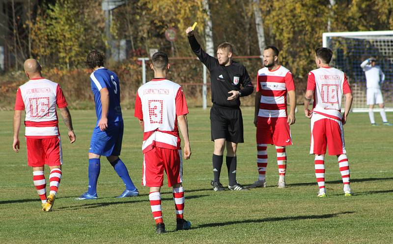 Fotbalová I.B třída: Husinec - Lhenice 1:2.