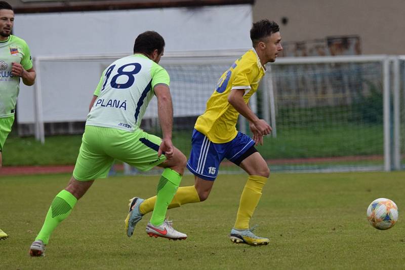 Fotbalová I.A třída: Šumavan Vimperk - SK Planá 1:0 (1:0).