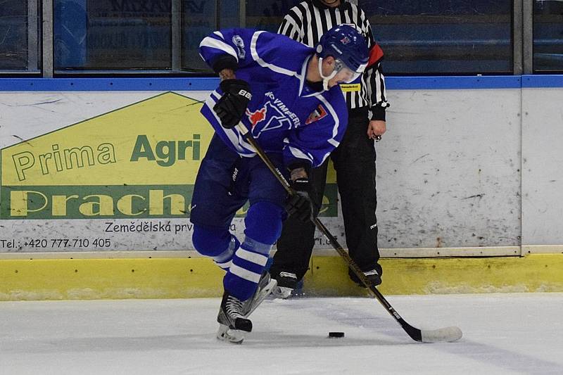 KL ledního hokeje: HC Vimperk - TJ Bpžetice 9:0 (3:0, 3:0, 3:0).