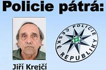 Portrét muže, po kterém pátrá policie.