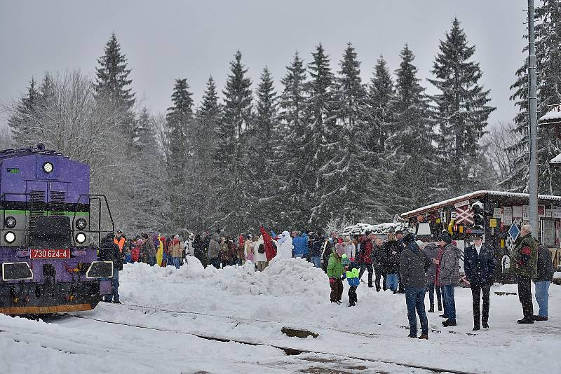 Silvestrovský vlak 2018.