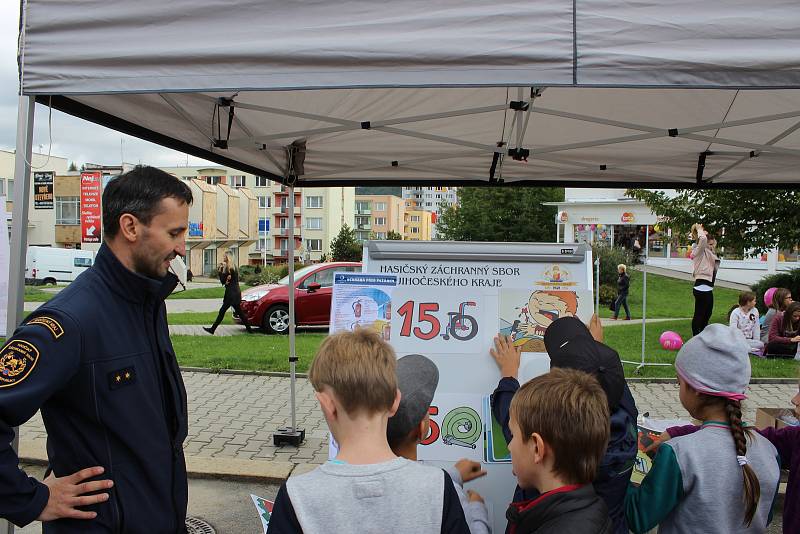 Český červený kříž pořádal branné dny ve Vimperku a v Prachaticích.