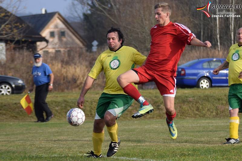 Borová Lada - Vacov B 1:3. Foto: Zdeněk Formánek