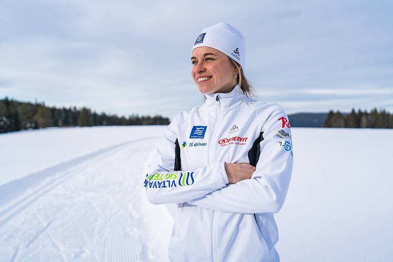 Andrea Klementová jezdí již třetí sezonu závody Visma Ski Classics v barvách Vltava Fund Ski Teamu.