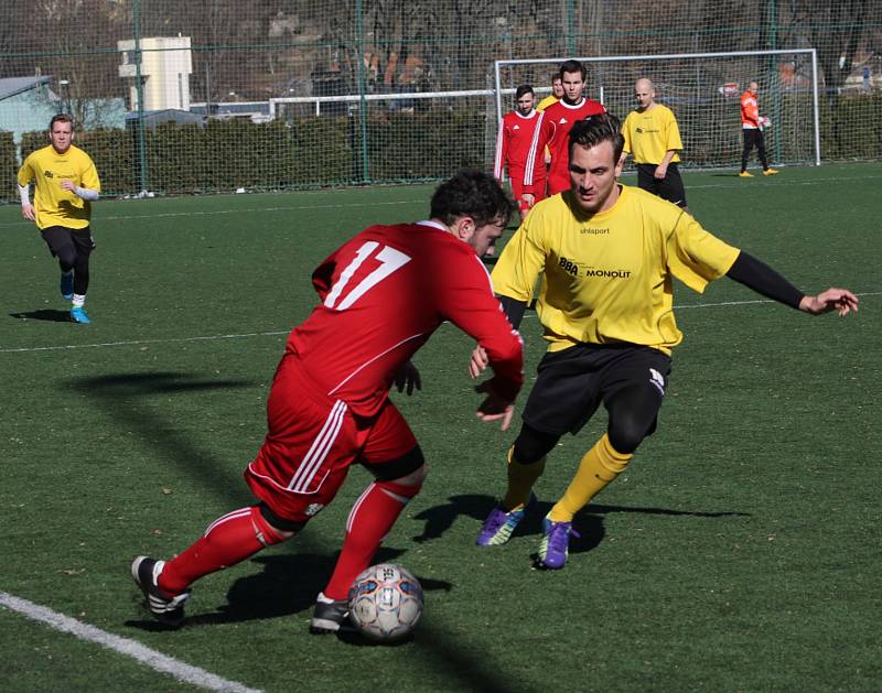 Fotbalová příprava: Jankov - Lhenice 2:0.