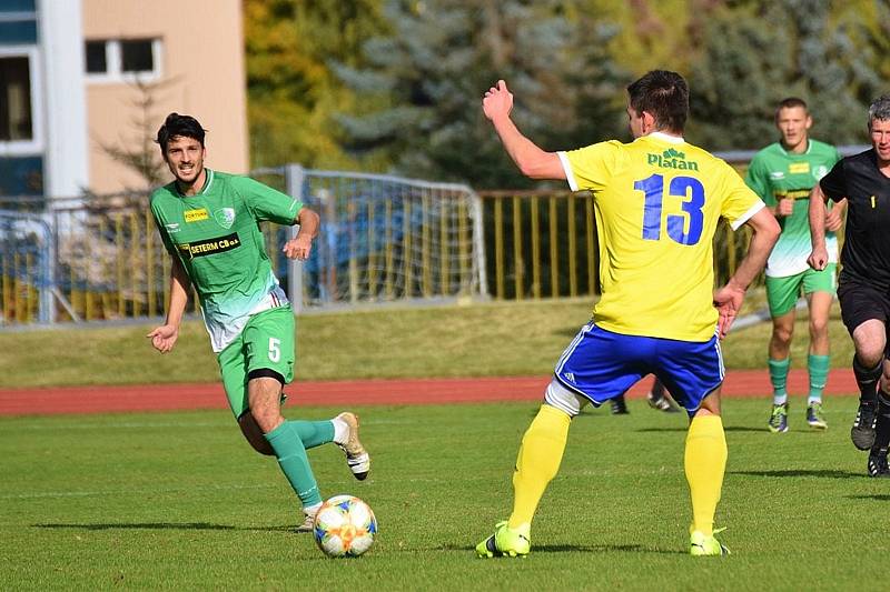 Fotbalová A třída: Vimperk - Roudné 1:0.