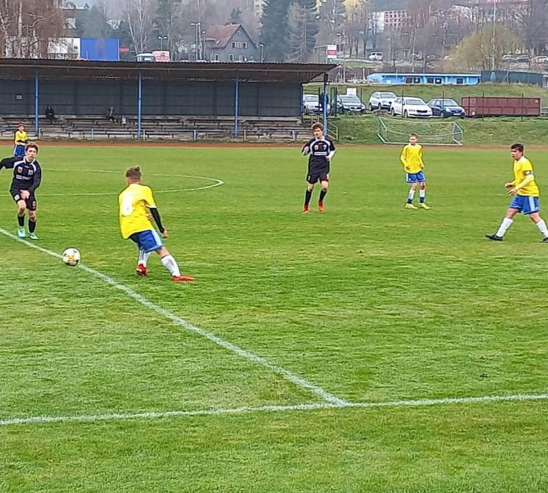 KP starší žáci: Šumavan Vimperk - Junior Strakonice 4:2 (2:1).