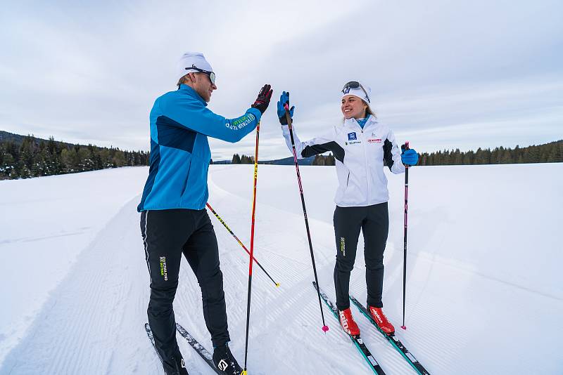 Andrea Klementová jezdí již třetí sezonu závody Visma Ski Classics v barvách Vltava Fund Ski Teamu.