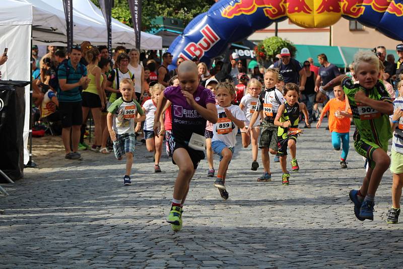 Předehrou evropskému šampionátu xterra triatlonu v Prachaticích byly závody dětí.