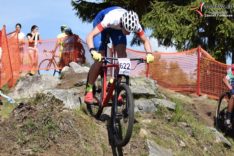 Zadov hostil další díl Českého poháru cross country horských kol.