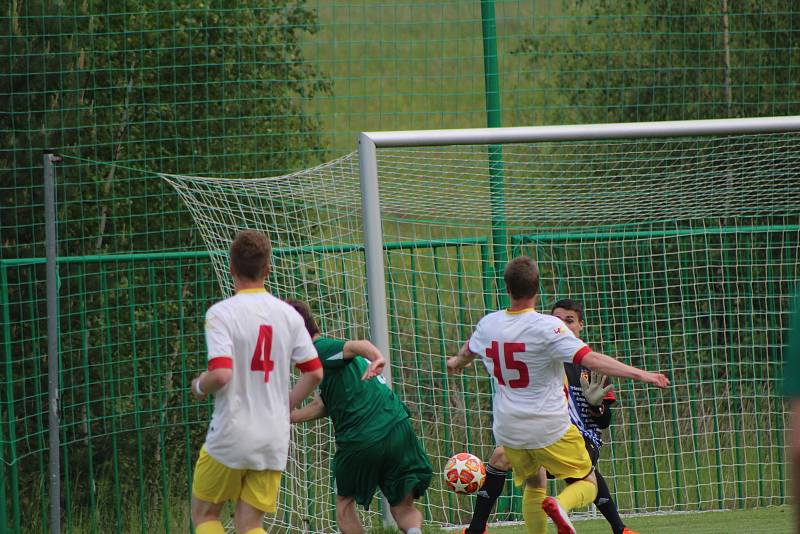 Fotbalová příprava: Lažiště - Junior Strakonice 2:5.