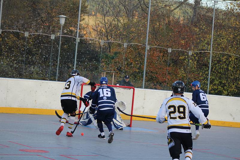 EL hokejbalistů: HBC Prachatice - HBC Kladno 3:0 (1:0, 1:0, 1:0).