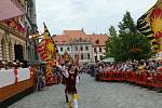 Zahájení Slavností solné Zlaté stezky se opět neslo v duchu renesance. Nechyběla partnerská města, renesanční průvod ani karavana se solí.