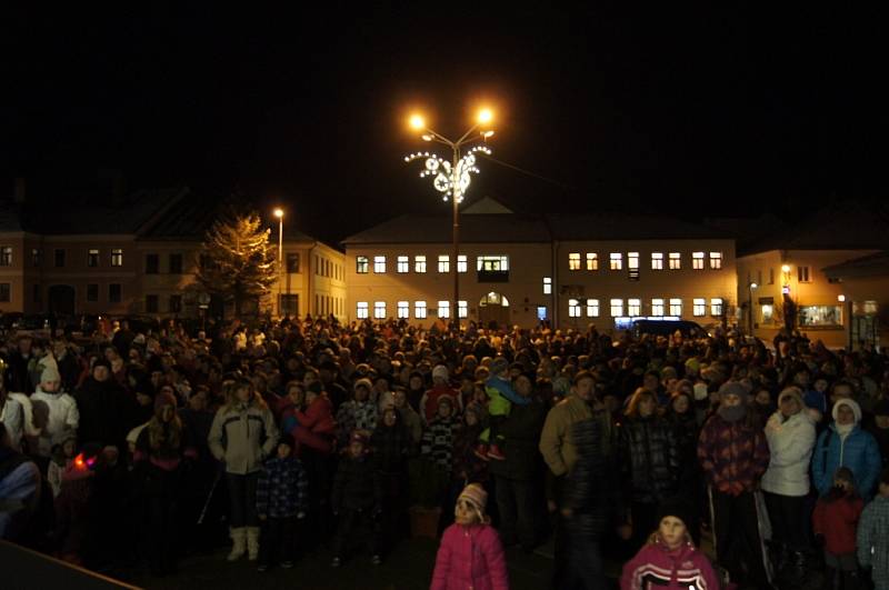 První advent ve Volarech. 