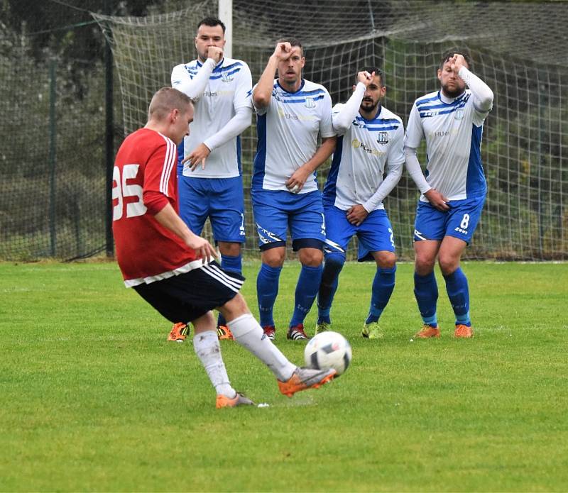 Fotbalová I.A třída: Strunkovice - Mirovice 2:1 (1:1).