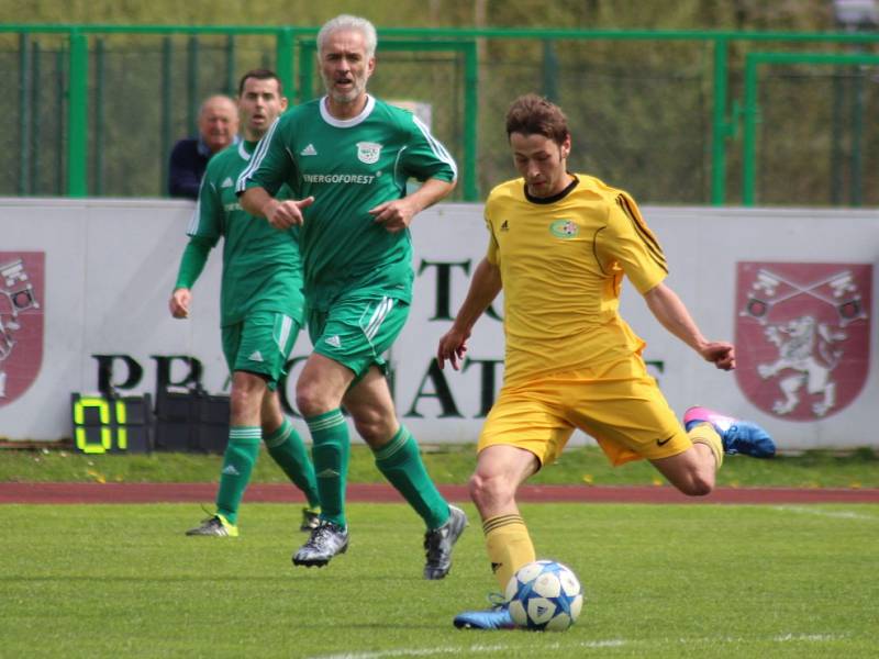 Prachatice (ve žlutém) - Nová Ves 1:0.