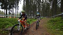 Nejmenší bikeři zahájili seriál Jihočeského poháru MTB.