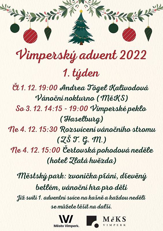 Advent ve Vimperku.