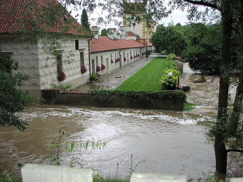 Povodně 2002 - Prachaticko - Kratochvíle.
