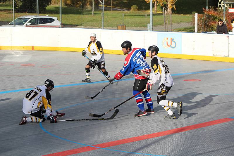 Hokejbalová II. liga jih: HBC Prachatice B - HBC Rosa ČB 5:2.