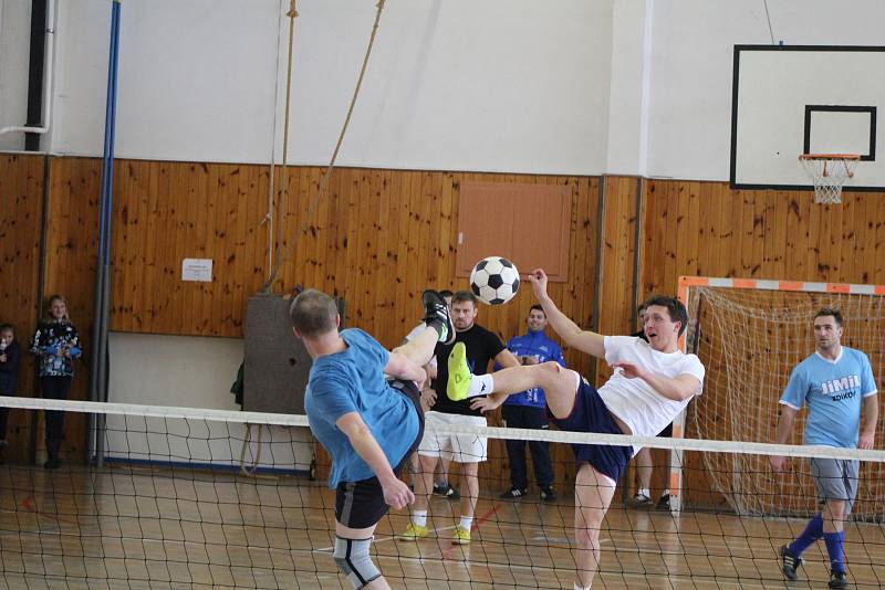 Nohejbalové trojice si změřily síly tentokrát ve Zdíkově.