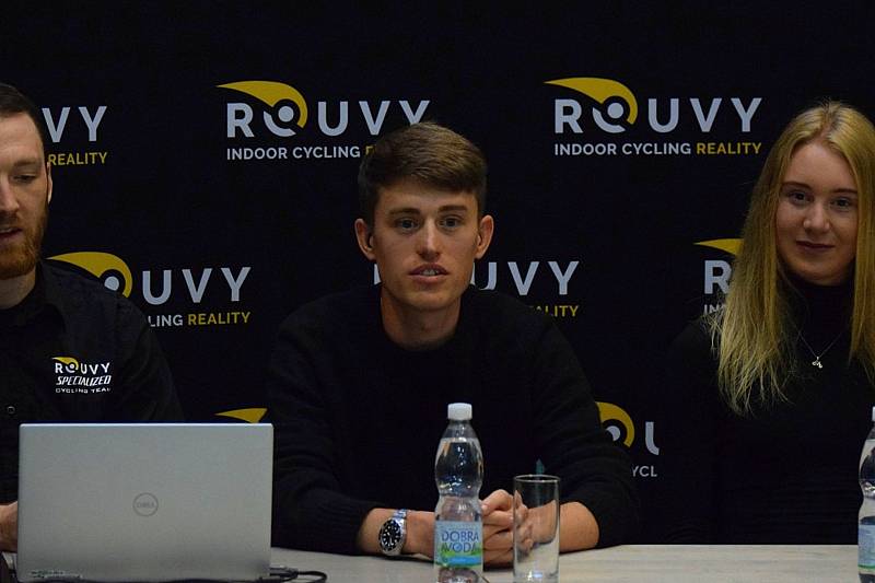 Tisková konference ROUVY Specialize Cycling teamu. Foto: Zdeněk Formánek