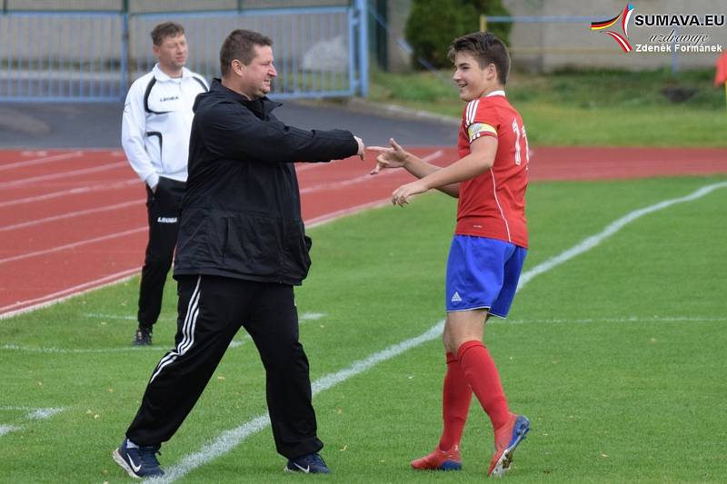 KP starších žáků: Vimperk - Meteor Tábor / Větrovy 13:1.