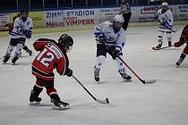 Liga mladší žáci: HC Vimperk - HC Strakonice.