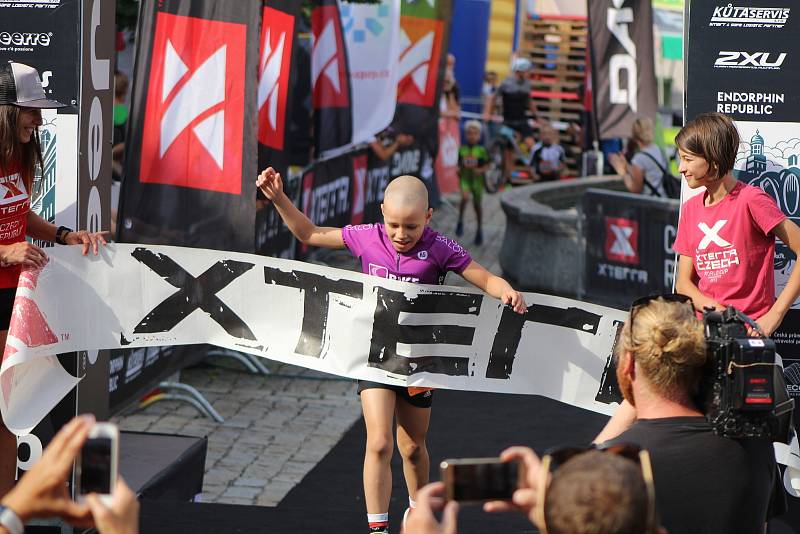 Předehrou evropskému šampionátu xterra triatlonu v Prachaticích byly závody dětí.