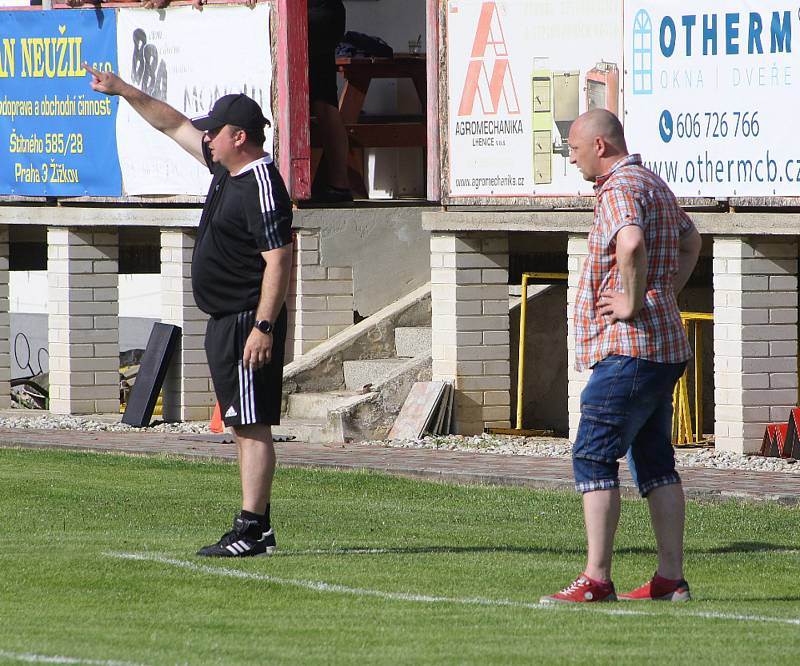 Fotbalová I.B třída: Lhenice - Volyně 2:1 (0:1).