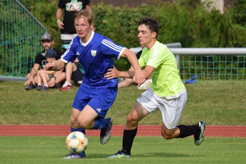 Přípravný fotbal: Šumavan Vimperk - Sokol Stachy 5:0 (4:0).