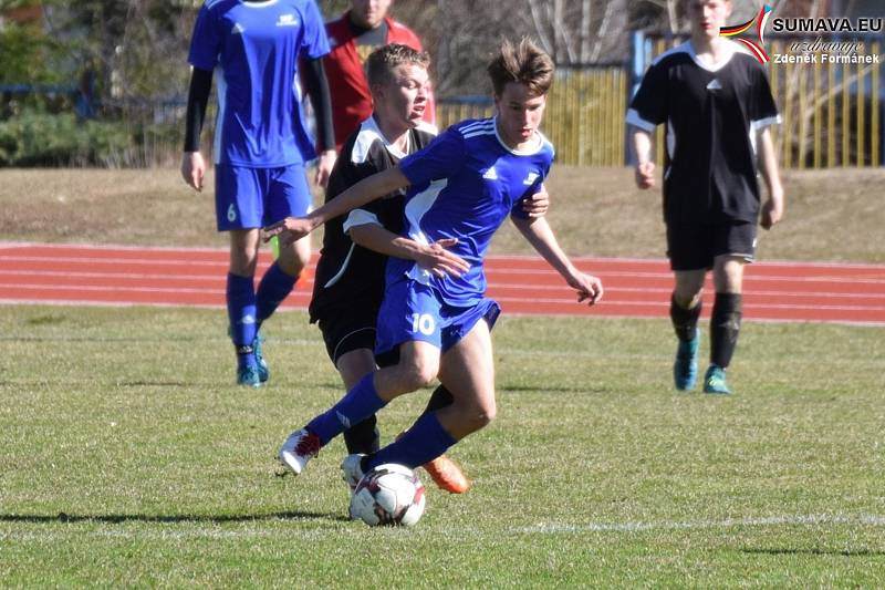 KP starší dorost: Vimperk - SKP ČB 3:2 po penaltách.