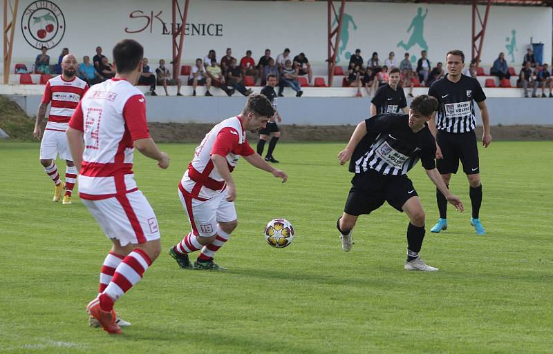 Fotbalová I.B třída: Lhenice - Volyně 2:1 (0:1).